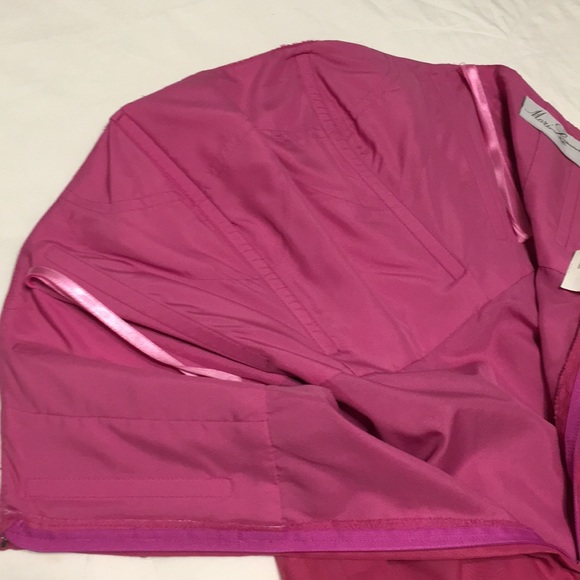 Mori Lee Fuchsia Strapless Gown - Picture 4 of 7